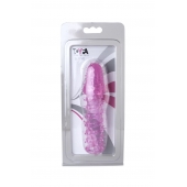 Розовая насадка с нежными шипами - 13,5 см. - Toyfa Basic - в Березниках купить с доставкой