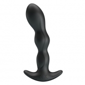 Черный анальный стимулятор простаты с вибрацией Special Anal Massager - 14,5 см. - Baile - в Березниках купить с доставкой