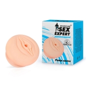 Телесная насадка-вагина на помпу - Sex Expert - в Березниках купить с доставкой