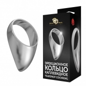 Большое каплевидное эрекционное кольцо TEARDROP COCKRING - Джага-Джага - в Березниках купить с доставкой