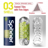 Мастурбатор SPINNER Shell - Tenga - в Березниках купить с доставкой