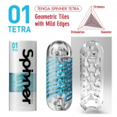 Мастурбатор SPINNER Tetra - Tenga - в Березниках купить с доставкой