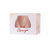 Мастурбатор-полуторс Cherry с вибрацией и двумя любовными тоннелями - KOKOS - в Березниках купить с доставкой