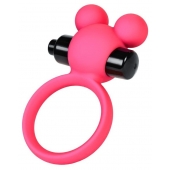 Розовое виброкольцо на пенис A-Toys - A-toys - в Березниках купить с доставкой