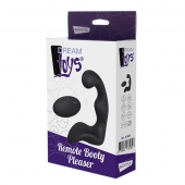 Черный вибромассажер простаты REMOTE BOOTY PLEASER - Dream Toys - в Березниках купить с доставкой