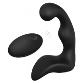 Черный вибромассажер простаты REMOTE BOOTY PLEASER - Dream Toys - в Березниках купить с доставкой
