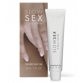 Гель для мастурбации с ароматом кокоса Slow Sex Finger Play Gel - 30 мл. - Bijoux Indiscrets - купить с доставкой в Березниках