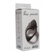 Черное эрекционное виброкольцо Pure Passion Midnight - Lola Games - в Березниках купить с доставкой