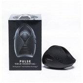 Черный инновационный мужской вибратор PULSE SOLO ESSENTIAL - Hot Octopuss - в Березниках купить с доставкой