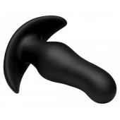 Черная анальная вибропробка Kinetic Thumping 7X Prostate Anal Plug - 13,3 см. - XR Brands