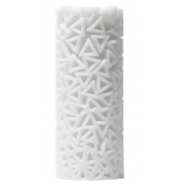 Белый 3D мастурбатор PILE - Tenga - в Березниках купить с доставкой