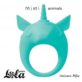 Зеленое эрекционное кольцо Unicorn Alfie - Lola Games - в Березниках купить с доставкой