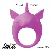 Фиолетовое эрекционное кольцо Unicorn Alfie - Lola Games - в Березниках купить с доставкой