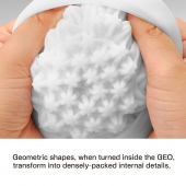 Белый мастурбатор Tenga Geo Coral - Tenga - в Березниках купить с доставкой
