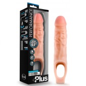 Телесный реалистичный фаллоудлинитель 9 Inch Silicone Cock Sheath Penis Extender - 22,86 см. - Blush Novelties - в Березниках купить с доставкой
