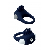 Синее эрекционное виброкольцо STIMU RING - Dream Toys - в Березниках купить с доставкой
