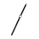 Черный кляп-кольцо Modesty - Lola Games - купить с доставкой в Березниках