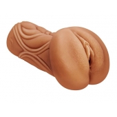Кофейный мастурбатор-вагина Dumpling - Lola Games - в Березниках купить с доставкой