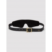 Черная плотная маска на глаза Bound to You Faux Leather Blindfold - Fifty Shades of Grey - купить с доставкой в Березниках