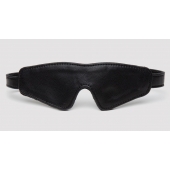 Черная плотная маска на глаза Bound to You Faux Leather Blindfold - Fifty Shades of Grey - купить с доставкой в Березниках