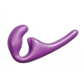 Фиолетовый безремневой страпон Seduction - 20,5 см. - Lola Games - купить с доставкой в Березниках