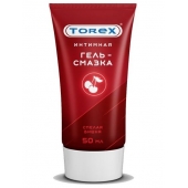 Смазка на водной основе TOREX  Спелая вишня  - 50 мл. - Torex - купить с доставкой в Березниках