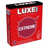 Текстурированные презервативы LUXE Royal Extreme - 3 шт. - Luxe - купить с доставкой в Березниках