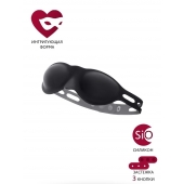 Черная плотная силиконовая маска - ToyFa - купить с доставкой в Березниках