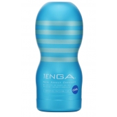 Мастурбатор с охлаждающей смазкой TENGA Original Vacuum Cup Cool - Tenga - в Березниках купить с доставкой