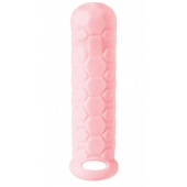 Розовый фаллоудлинитель Homme Long - 15,5 см. - Lola Games - в Березниках купить с доставкой