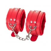 Красные оковы Anonymo из искусственной кожи - ToyFa - купить с доставкой в Березниках