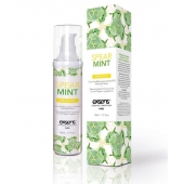 Разогревающее массажное масло Gourmet Spearmint Organic с органическими ингредиентами - 50 мл. - Exsens - купить с доставкой в Березниках