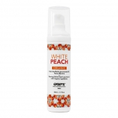 Разогревающее массажное масло Gourmet White Peach Organic с органическими ингредиентами - 50 мл. - Exsens - купить с доставкой в Березниках