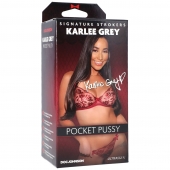 Мастурбатор-вагина Karlee Grey ULTRASKYN Pocket Pussy - Doc Johnson - в Березниках купить с доставкой