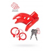 Красный мужской пояс верности из пластика - ToyFa - купить с доставкой в Березниках