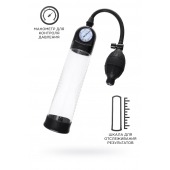 Прозрачная механическая помпа Roald с манометром - Sexus - в Березниках купить с доставкой