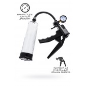 Прозрачная механическая помпа для пениса Viggo - Sexus - в Березниках купить с доставкой