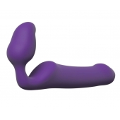 Фиолетовый безремневой страпон Queens L - Adrien Lastic - купить с доставкой в Березниках