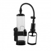 Прозрачная вакуумная помпа с вибрацией Vibrating Penis Pump - Dream Toys - в Березниках купить с доставкой