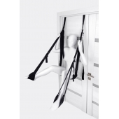 Черные секс-качели на дверь Anonymo №0505 - ToyFa - купить с доставкой в Березниках