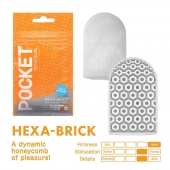 Карманный мастурбатор HEXA-BRICK - Tenga - в Березниках купить с доставкой