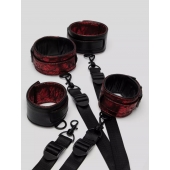 Изысканный набор фиксаций на кровати Reversible Under Mattress Restraint Set - Fifty Shades of Grey - купить с доставкой в Березниках