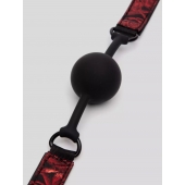 Кляп-шар на двусторонних ремешках Reversible Silicone Ball Gag - Fifty Shades of Grey - купить с доставкой в Березниках