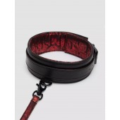 Стильный ошейник с поводком Reversible Faux Leather Collar and Lead - Fifty Shades of Grey - купить с доставкой в Березниках