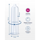 Презервативы MY.SIZE размер 64 - 10 шт. - My.Size - купить с доставкой в Березниках