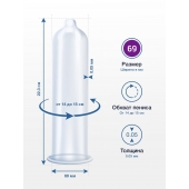 Презервативы MY.SIZE размер 69 - 3 шт. - My.Size - купить с доставкой в Березниках