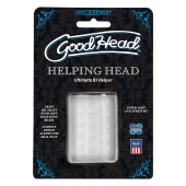 Прозрачный мастурбатор HELPING HEAD - Doc Johnson - в Березниках купить с доставкой