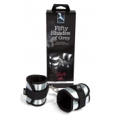 Серо-черные наручники Totally His - Fifty Shades of Grey - купить с доставкой в Березниках