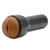 Коричневый мастурбатор-вагина Feel Stroker - Kiiroo - в Березниках купить с доставкой