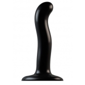 Черный фаллоимитатор-насадка Strap-On-Me P G spot Dildo size S - 16,4 см. - Strap-on-me - купить с доставкой в Березниках